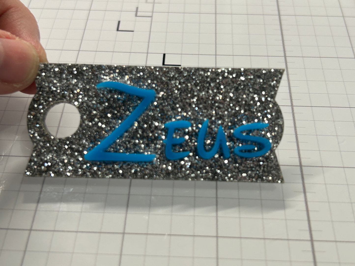 Tumbler Name Charm