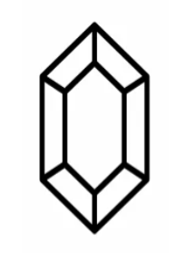 Gem Hexagon Cutter STL File