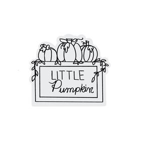 Little Pumpkin Plaque Cutter