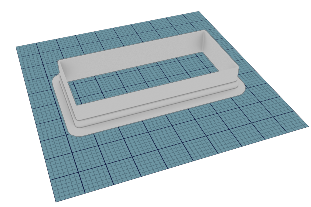 Long Rectangle Cutter STL File