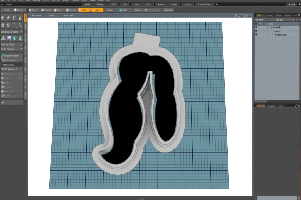 Sarah Hocus Pocus Cutter STL File