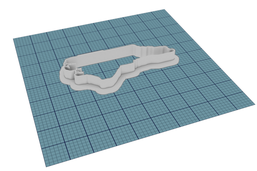North Carolina Earring Cutter STL File