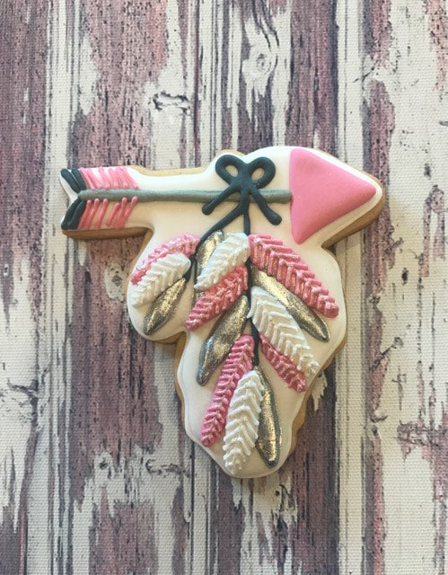 Arrow with Feathers Cutter