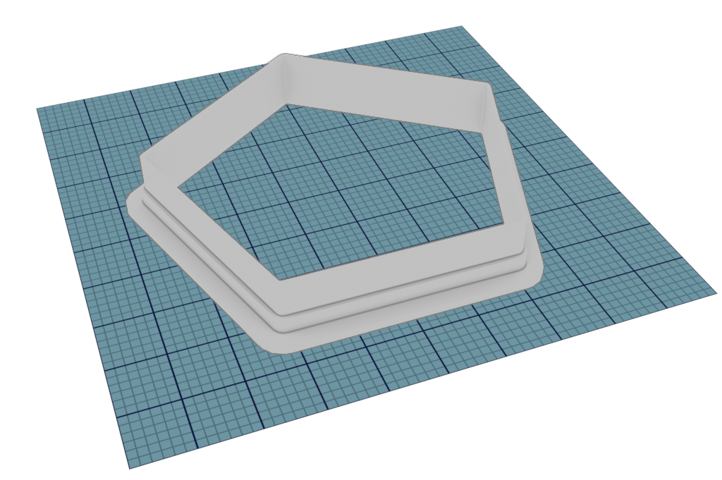 Soccer Ball Cake Pentagon Cutter STL File