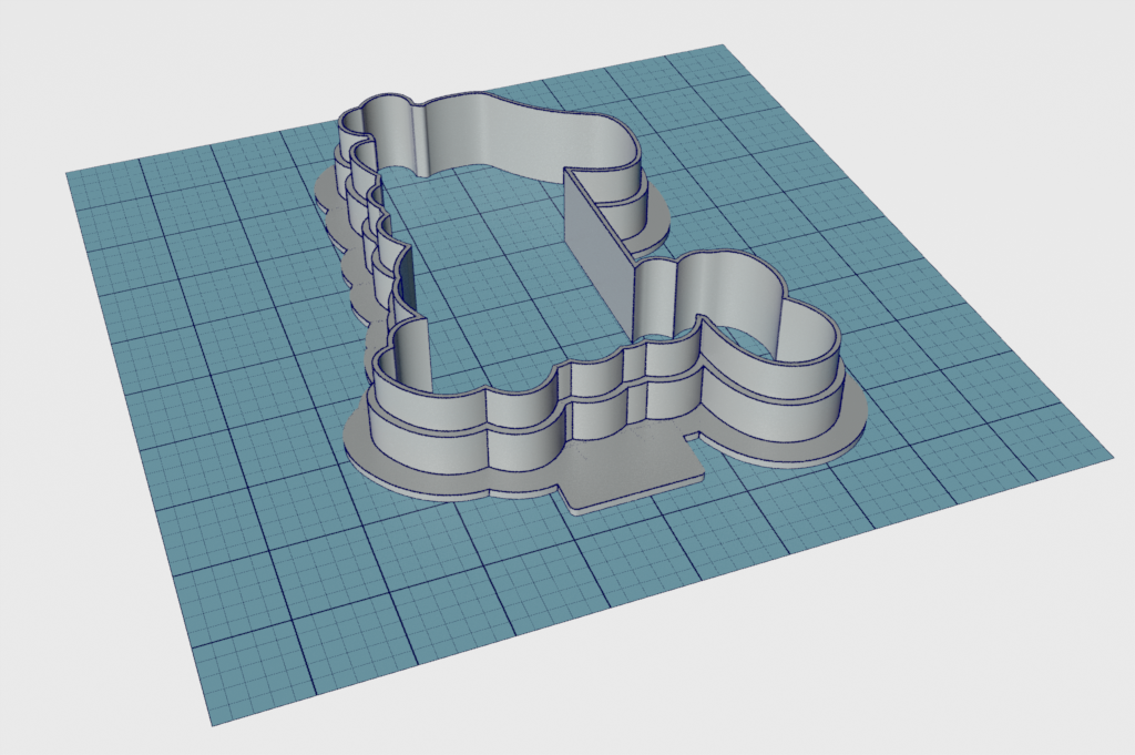 1st Grade with Floral Cutter STL File