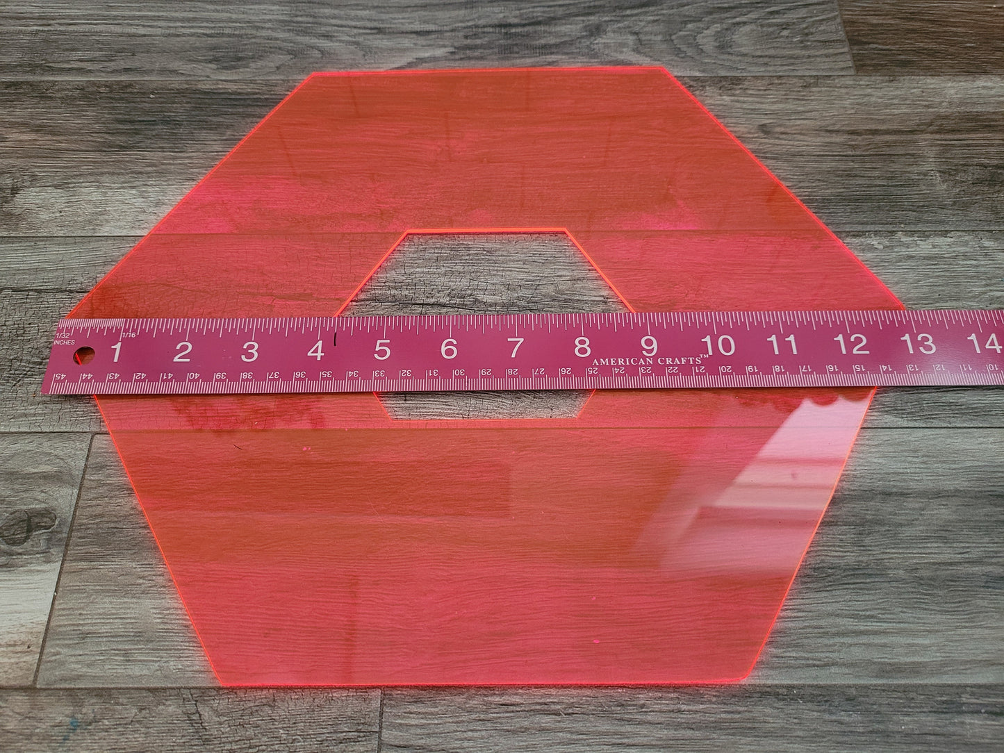 Hexagonal Cake Template