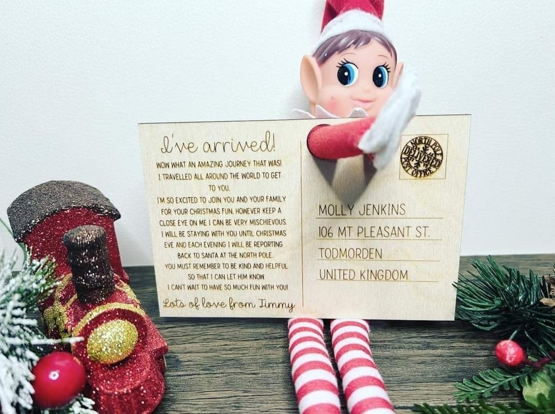 I've Arrived! - Elf Letter