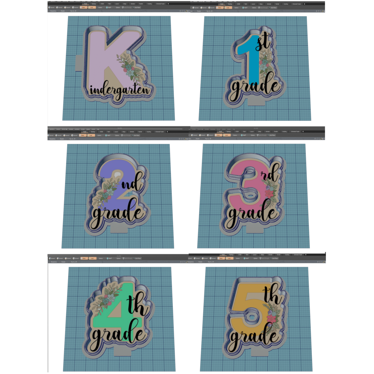 Elementary Grade School Cutters