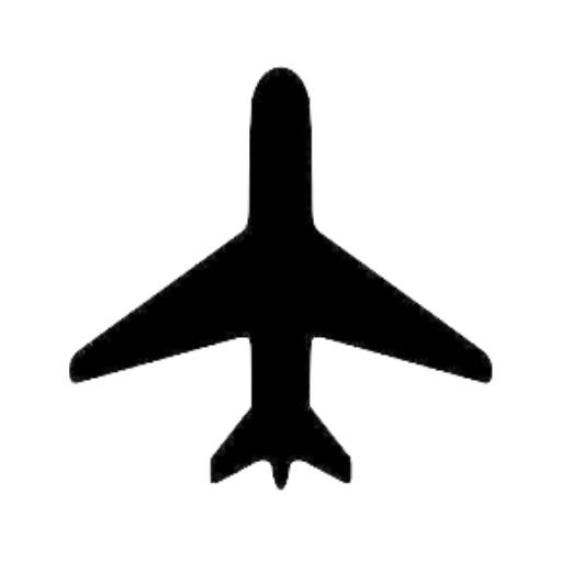 Airplane - Top View Cutter STL File