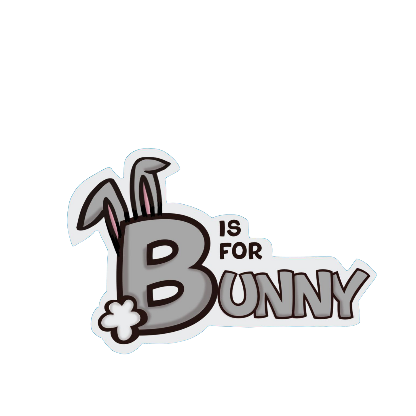 B is for Bunny Cutter STL File
