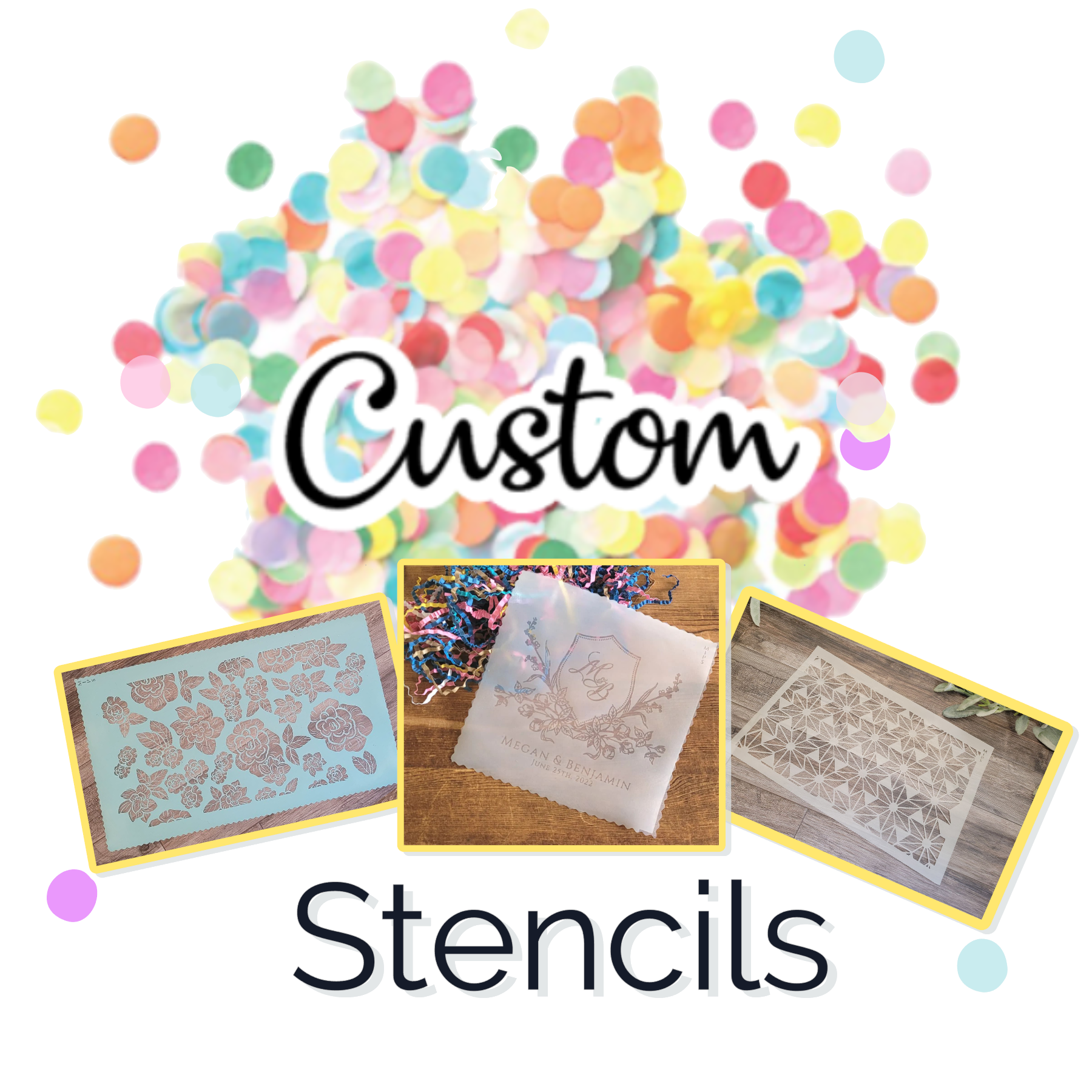 Custom Logo Stencils & Custom Graphic Stencils