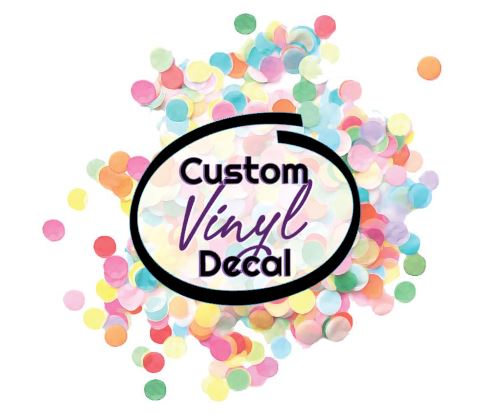 Custom vinyl decals