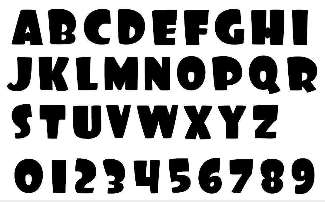 Hey Foo - Alpha and Number Cutter Set
