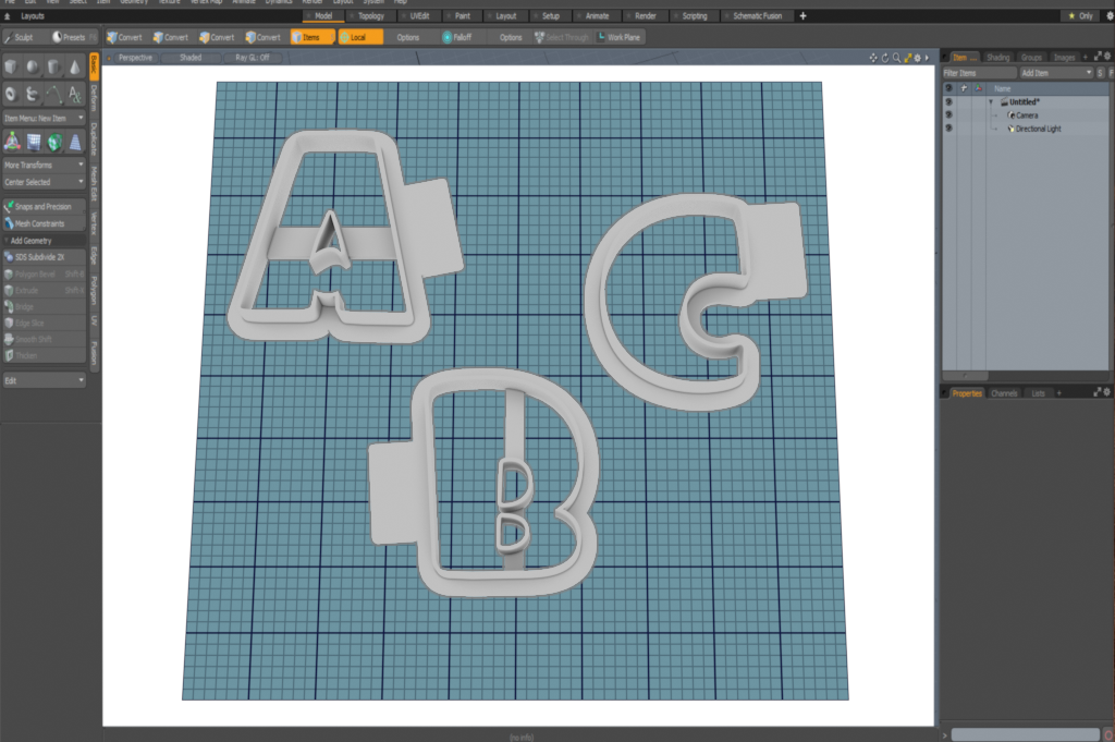 Hey Foo - Alpha and Number Cutter Set
