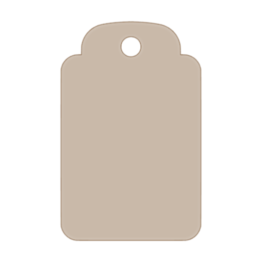 Gift Tag Cutter STL File
