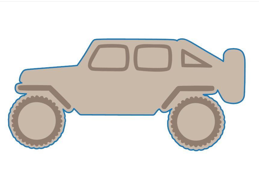 Jeep Cutter STL File