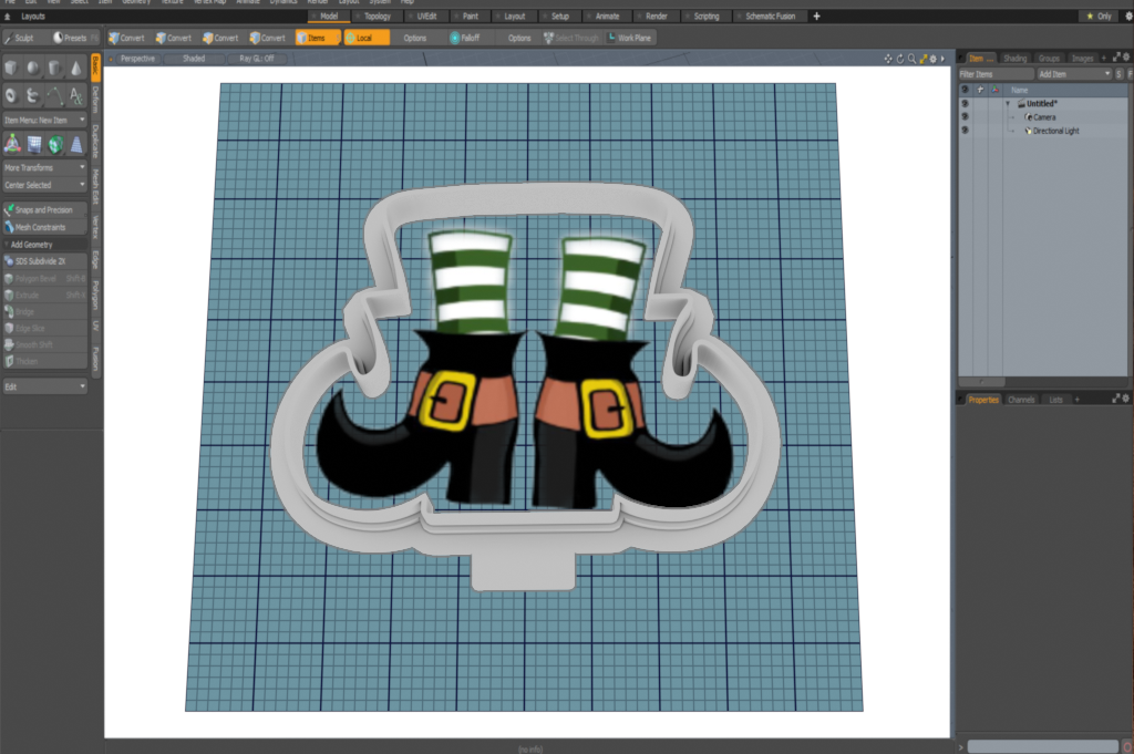 Witch's Boots Cutter