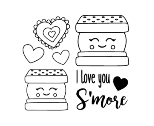 S'mores- PYO Stencil