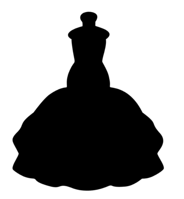 Wedding Dress Model - Fancy Cutter STL File
