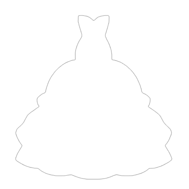 Wedding Dress - Fancy - Cutter