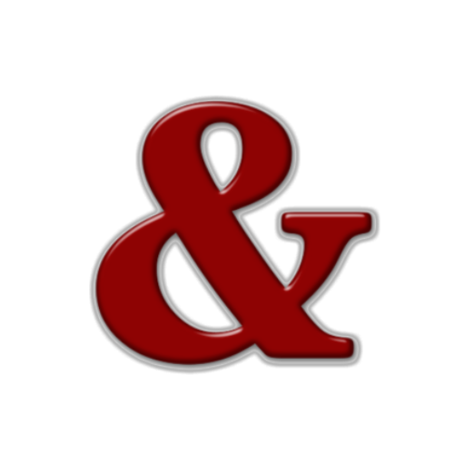 Ampersand Cutter STL File