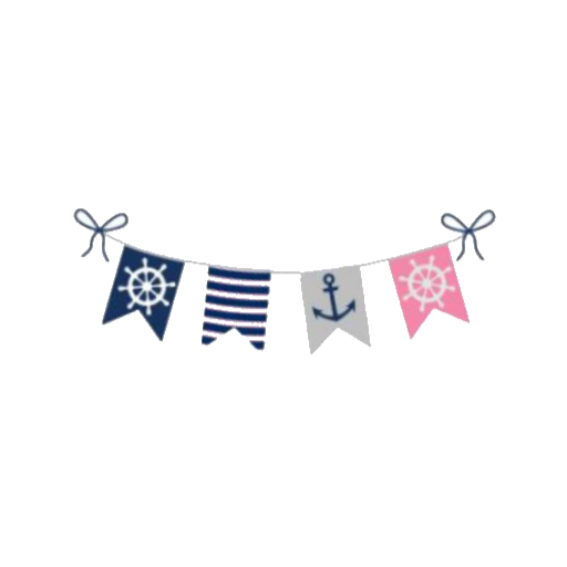 Banner with Bows (4 Flags) Cutter STL File