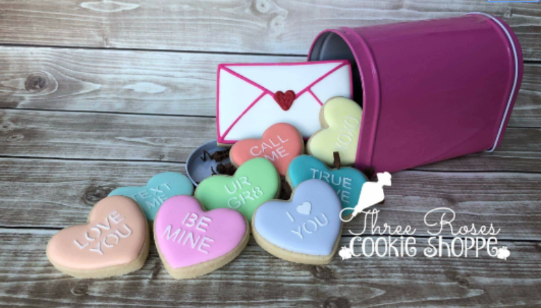 Anti-Valentine's Day Candy Heart Stencils - Mini (2")