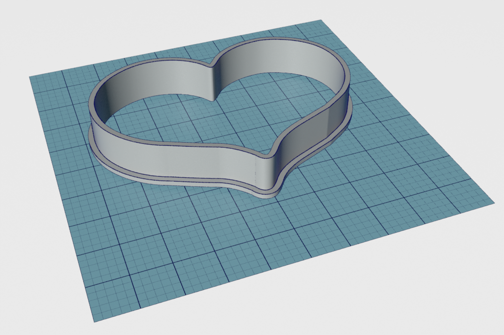 Chubby Heart Cutter STL File