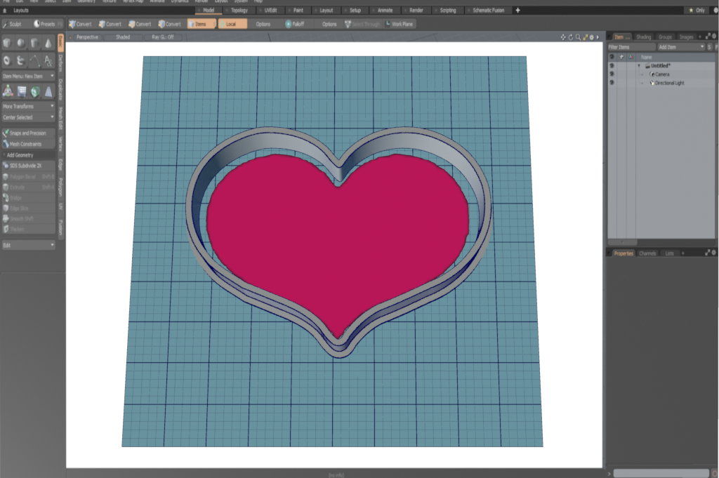 Chubby Heart Cutter STL File