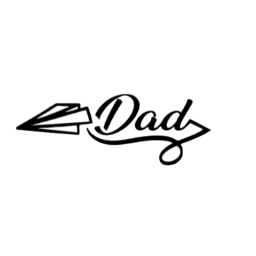 Dad Paper Plane Cutter STL File