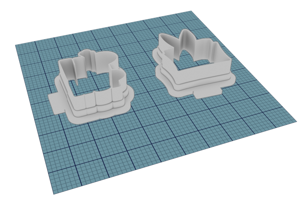 Hip Hop Bunny Boom Box STL Cutter Set