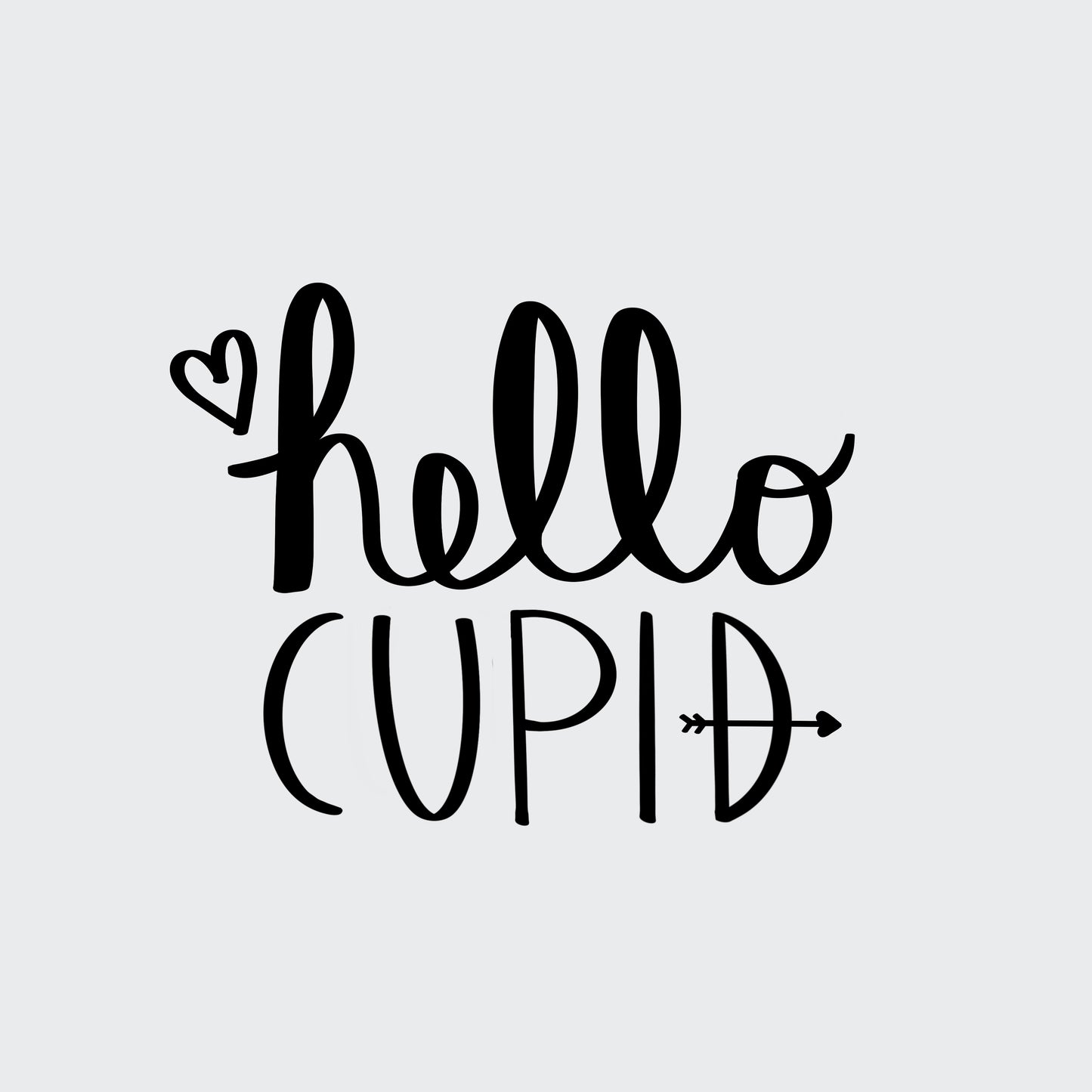 Hello Cupid - Acrylic Stamp