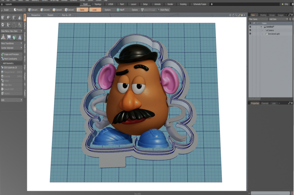 Mr. Potato Head Cutter