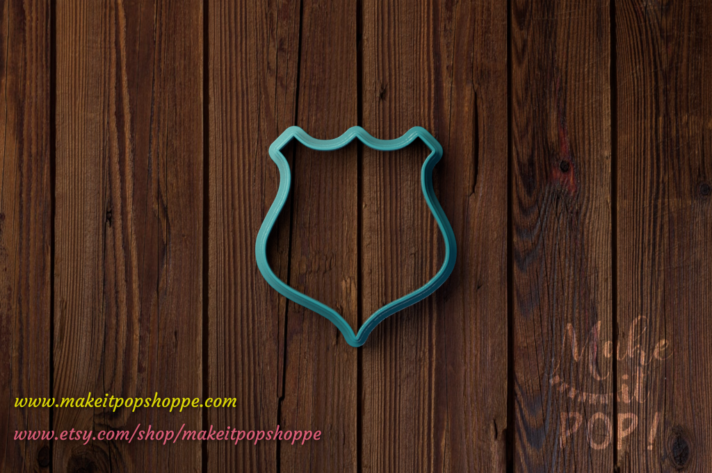 Police Badge 1 Cutter