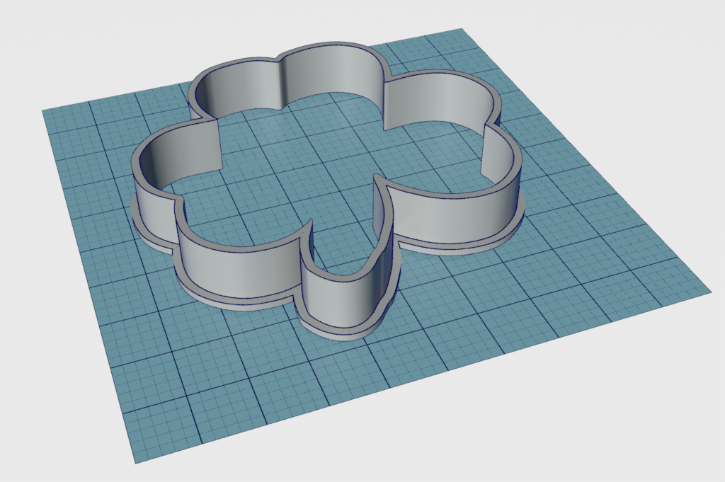 Shamrock Cutter STL File