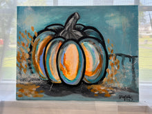 Load image into Gallery viewer, The Teal Pumpkin - Canvas Painting Party
