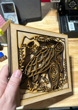 Load image into Gallery viewer, Turtles - Personalized 3D Art Shadow Box Insert
