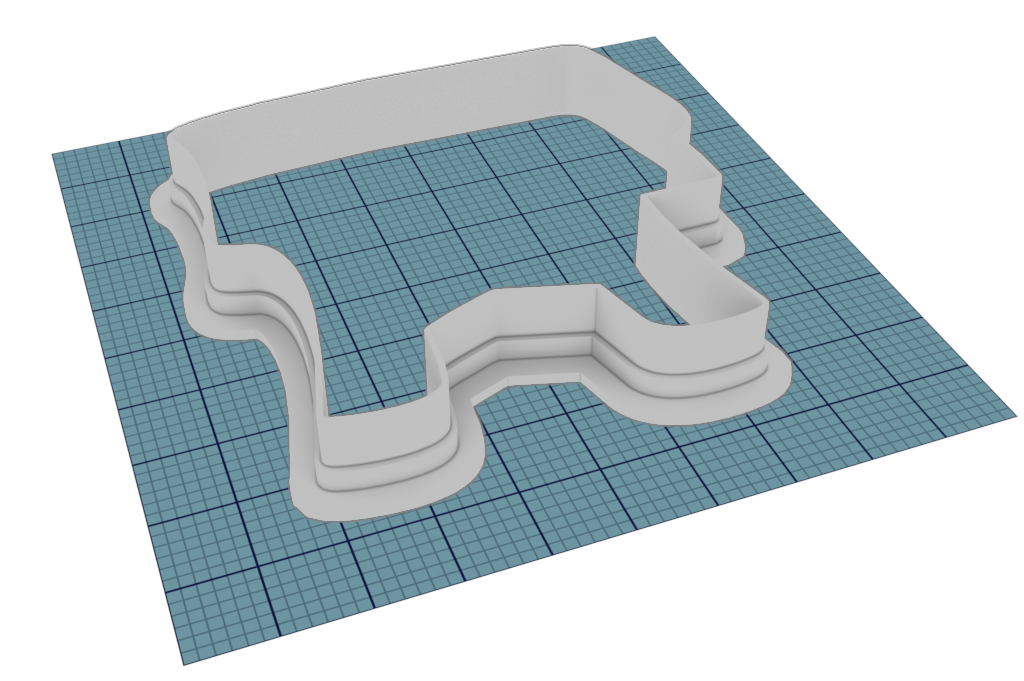 Bassinet With Blanket Cutter STL File