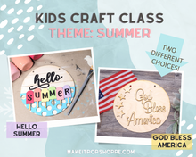 Load image into Gallery viewer, Kids Craft Workshop - theme: SUMMER!
