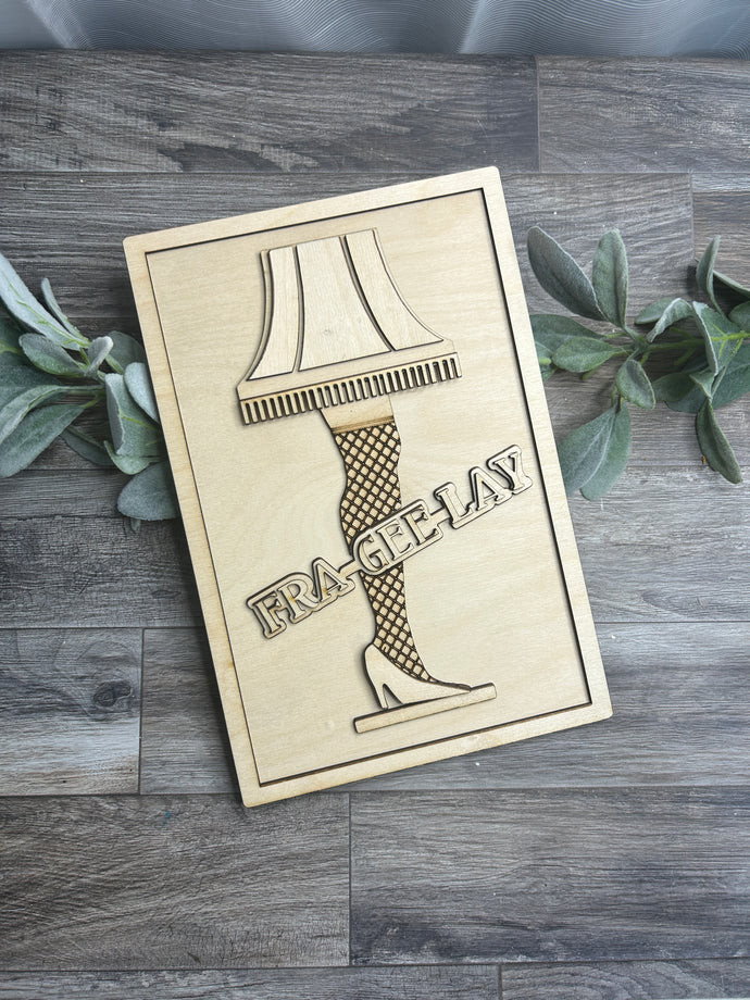Fra-Gee-Lay - Shelf Sitter - DIY Kit