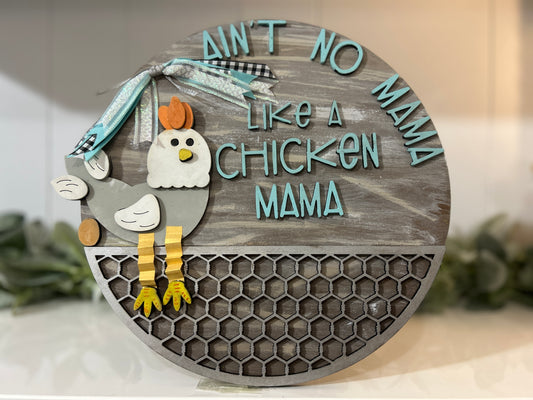 Chicken Mama - Door Hanger - DIY Kit