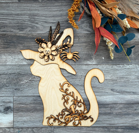 Pretty Kitty - Standing Decor - DIY Kit