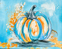 Load image into Gallery viewer, The Teal Pumpkin - Canvas Painting Party

