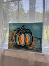Load image into Gallery viewer, The Teal Pumpkin - Canvas Painting Party
