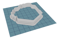 Load image into Gallery viewer, Floral Hexagon Cutter STL File
