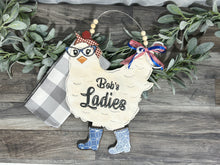 Load image into Gallery viewer, Retro Chicken - Door Hanger - DIY Kit
