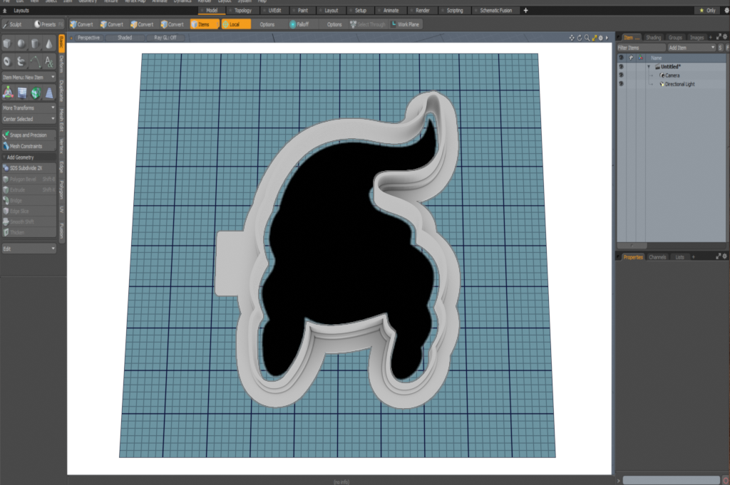 Mary Hocus Pocus Cutter STL File