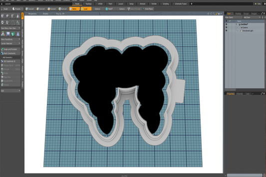 Winifred Hocus Pocus Cutter STL File