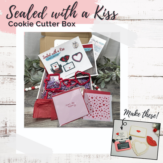 Sealed with a Kiss - Cookie Cutter Box