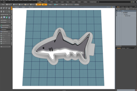 Shark Cutter STL File